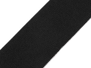 Premium Heavy-Duty Extra Strong 50mm Elastic Webbing - High Tension Elastic Band for Belts, Bags, and Upholstery (Black)