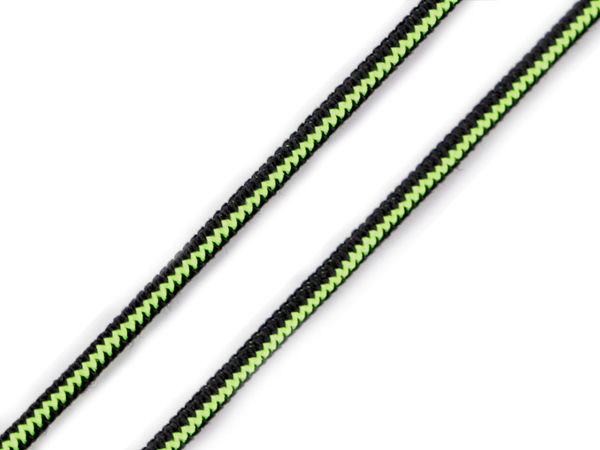 Premium 2.5mm Zipper-Style Round Elastic Cord for Sportswear & Outerwear