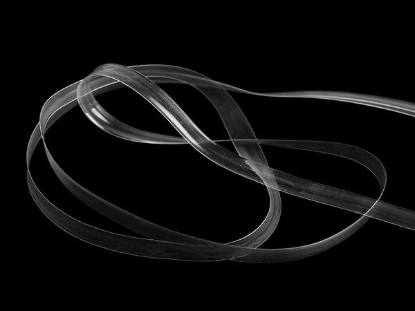 Premium 6mm Clear Silicone Elastic - Firm Non-Slip Stretch Ribbon for Swimwear, Lingerie & Seam Reinforcement