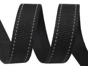 Premium 25mm Polypropylene Webbing Strap with High-Visibility Reflective Stitching