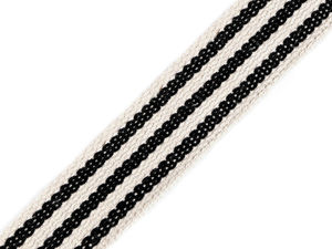 Premium Double-Sided Cotton Webbing Strap (38mm) - Durable Heavy-Duty Flat Ribbon for Bag Handles, Belts, and Crafting