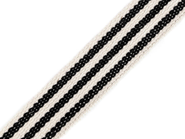 Premium Double-Sided Cotton Webbing Strap (38mm) - Durable Heavy-Duty Flat Ribbon for Bag Handles, Belts, and Crafting
