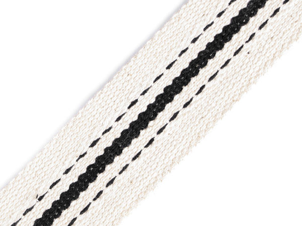 Premium Double-Sided Cotton Webbing Strap (38mm) - Heavy-Duty Fabric Strap for Bags, Belts, and Furniture Restoration