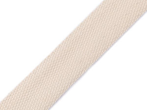 Premium Cotton-Polyester Blend Webbing Strap - 32mm Heavy-Duty Craft & Upholstery Tape