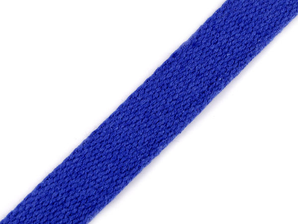 Premium Cotton Webbing Strap (20mm Width) - Durable Woven Ribbon for Bags, Crafting, and Upholstery