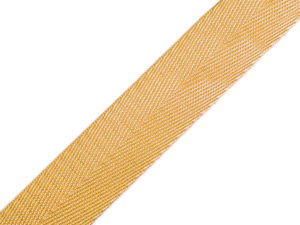 Premium 25mm Smooth Double-Sided Polyester Webbing Strap with Satin Shine