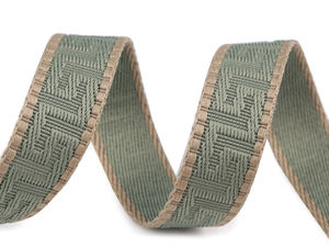 Premium 25mm Textured Webbing Strap - High-Strength Patterned Polyester Ribbon for Bags, Backpacks, and Haberdashery Crafts