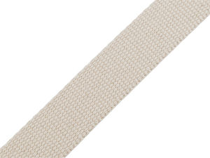 Premium Cotton Webbing Strap for Bags and Belts - 25mm Width, Dimensionally Stable