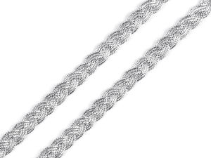 Premium Metallic Gimp Braid Trim - Elegant Ornamental Lace Border for Sewing, Crafts & Haberdashery (18m)