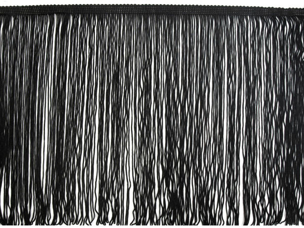 Premium Double Chainette Fringe Trim (27-29 cm) | Professional Tassel Ribbon for Costumes, Dancewear, and Creative Crafts