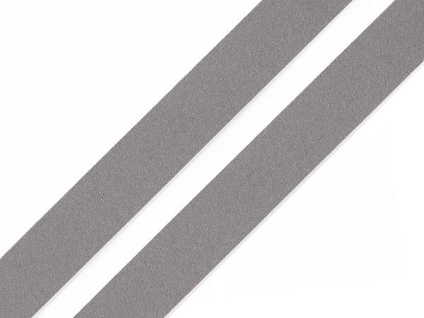 Premium Sew-On Reflective Webbing Tape (15mm Width) - High-Visibility Haberdashery Ribbon for Clothing, Bags, and Outerwear