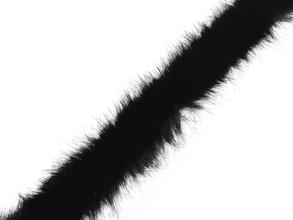 Premium Faux Fur Trim Ribbon with Sew-On Border (2cm) – Luxurious Artificial Fur Edging for Hoods, Coats, Shoes, and Home Decor