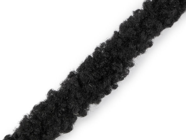 Premium Faux Lamb Fur Edging Trim with Textile Sewing Strip for Hoods, Coats, Shoes, and Home Decor (3.5 cm Width)