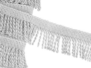 Premium Twisted Fringe Trim (55mm) – Elegant Decorative Border for Upholstery, Home Decor & Costumes