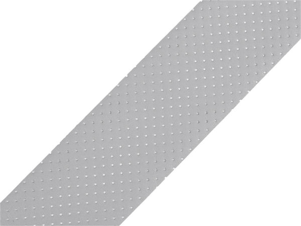 Premium Perforated Reflective Elastic Tape (50mm) - Sew-On High-Visibility Stretch Webbing for Sportswear and Activewear