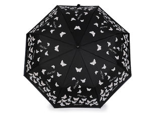 Ladies Magic Color-Changing Butterfly Umbrella – Automatic Open Folding Rain & Sun Umbrella with UV Protection