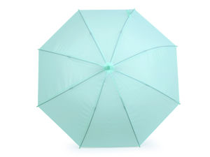Girls' Automatic Open Pastel Umbrella - Durable Wind-Resistant Rain Gear (Ages 8+)