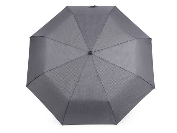 Men's Premium Auto-Open Folding Umbrella - Windproof 8-Rib Frame, UV Protection & Classic Handle