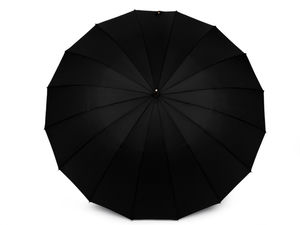 Premium Ladies Auto-Open Stick Umbrella - 16-Rib Windproof & UV Protection Luxury Rain Umbrella
