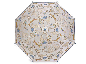 Premium Kids' Easy-Open Rain Umbrella – Safe, Pinch-Free Design with Flexible Windproof Ribs and Playful Prints for Boys & Girls