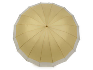 Premium Large Stick Umbrella with Solid Wooden Handle - 16-Segment Windproof Family Umbrella for Two