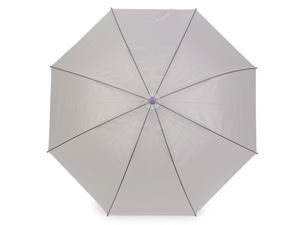 Women's Auto-Open Color-Changing Stick Umbrella - UV-Activated Translucent Windproof Rain Umbrella