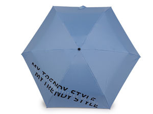 Ultra-Compact Women's Mini Folding Umbrella with UV Protection & Drawstring Shoulder Bag Case - Lightweight Travel Parasol