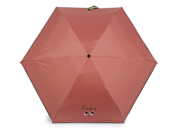 Ultra-Compact Mini Folding Umbrella with Matching Tote Case - Lightweight UV-Blocking Travel Parasol and Rain Umbrella for Women and Girls