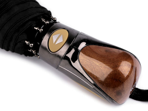 Men's Premium Automatic Open-Close Folding Umbrella - Compact Windproof Travel Rain Umbrella