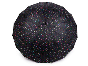 Premium Windproof Maxi Family Stick Umbrella - Large Auto-Open 16-Rib Rain Umbrella for Two