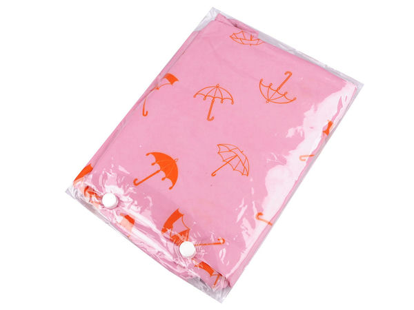 Premium Children's Waterproof Raincoat with Hood and Matching Storage Case - Colorful All-Over Motifs