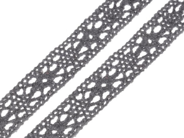 Premium Cotton Bobbin Lace Trim (11mm) – Delicate Decorative Ribbon for Sewing, Apparel, and Home Decor