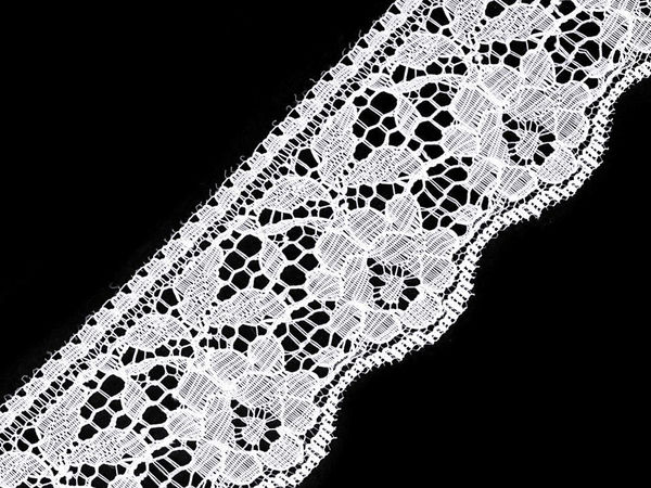 Elegant Nylon Lace Trim (60mm & 67mm Widths) - Premium Haberdashery Ribbon for Dressmaking, Tablecloths, and DIY Crafts
