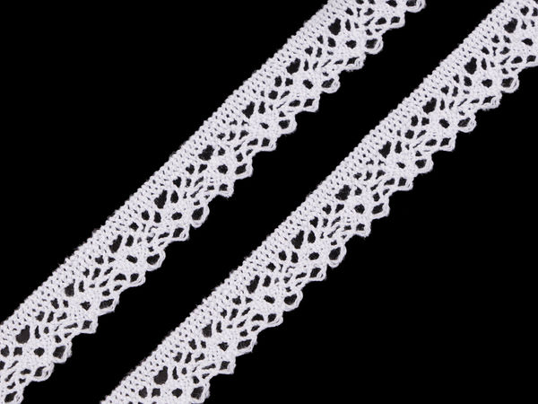 Premium Cotton Bobbin Lace Trim, 15mm Width – Elegant Decorative Border for Sewing, Crafts, and Home Decor