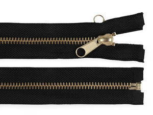Heavy-Duty No. 5 Tent Zipper with Double-Sided Slider - 200 cm