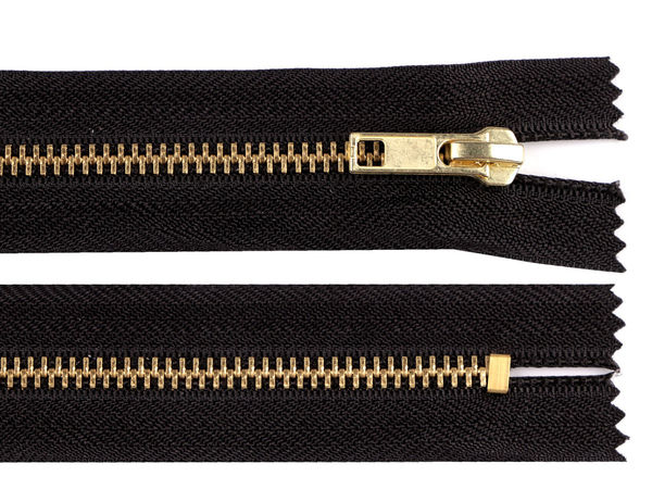 Premium No. 5 Closed-End Metal Zipper (18 cm) for Jeans, Jackets, and Accessories