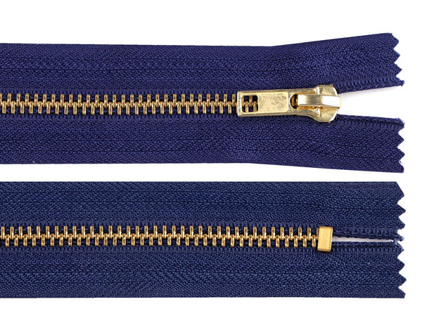 Premium No. 5 Closed-End Metal Zipper (18 cm) for Jeans, Jackets, and Accessories