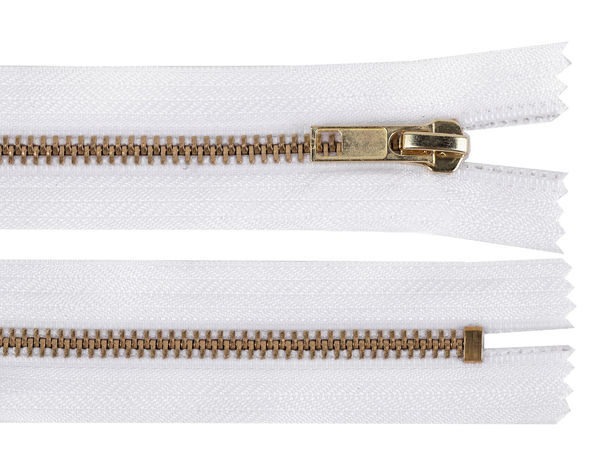 Premium No. 5 Closed-End Metal Zipper (18 cm) for Jeans, Jackets, and Accessories