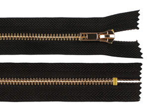 Premium No. 5 Closed-End Metal Zipper (16cm) – Heavy-Duty Autolock Zipper for Jeans, Jackets & Bags