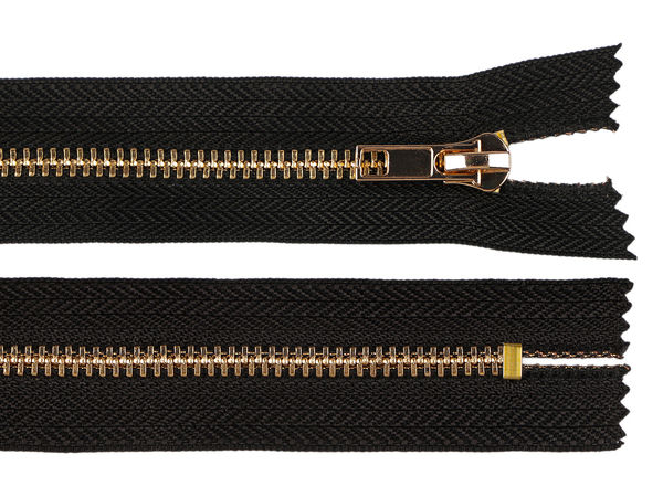 Premium No. 5 Closed-End Metal Zipper (16cm) – Heavy-Duty Autolock Zipper for Jeans, Jackets & Bags