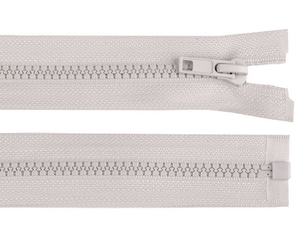 Premium No. 5 Open-End Plastic Jacket Zipper (60cm) | Durable Separating Zipper for Outerwear, Coats & Sportswear