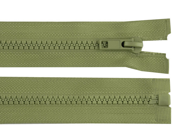 Premium No. 5 Open-End Plastic Zipper (80cm) for Jackets, Coats, and Outerwear