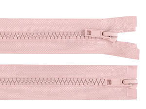 Premium Two-Way Plastic Zipper No. 5 (70cm) - Heavy-Duty Double Slider Separating Zipper for Jackets & Long Coats