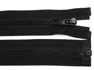 Premium No. 5 Vislon Open-End Plastic Zipper (130 cm) for Jackets and Coats