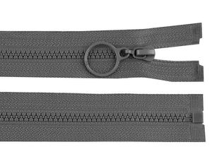 Premium No. 3 Open-End Plastic Zipper with O-Ring Pull (30 cm) – Durable Separating Zipper for Kids' Jackets, Hoodies & Outerwear