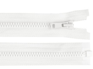 YKK No. 3 Open-End Plastic Zipper with Autolock Slider, 45 cm