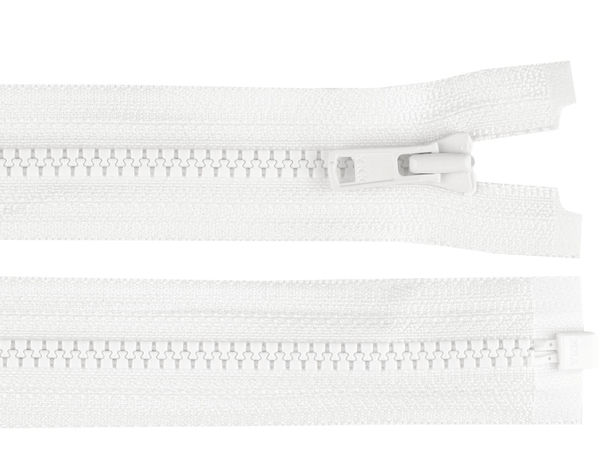 YKK No. 3 Open-End Plastic Zipper with Autolock Slider, 45 cm