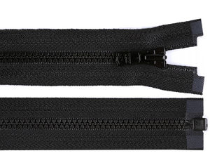 YKK #3 Separating Plastic Zipper (55cm) - Open-End Premium Fastener with Autolock Slider