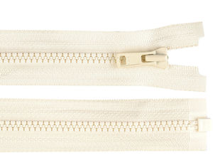 YKK No. 3 Open-End Plastic Zipper, 60 cm – Premium Autolock Zipper for Jackets, Vests, and Sweaters