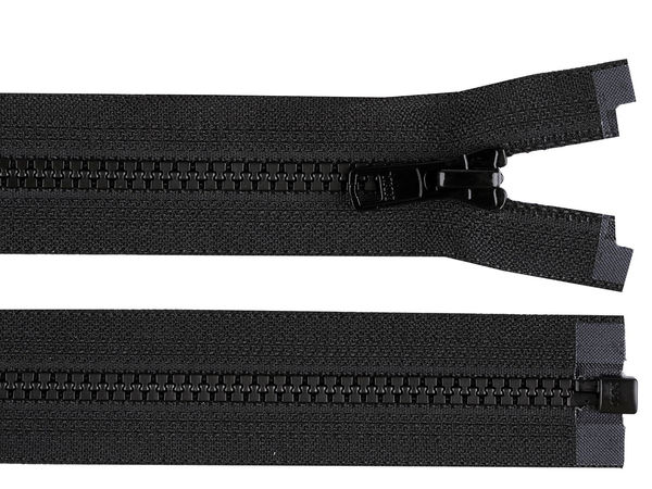 YKK No. 5 Open-End Plastic Zipper (75 cm) - Heavy-Duty Autolock Fastener for Jackets, Coats, and Outerwear